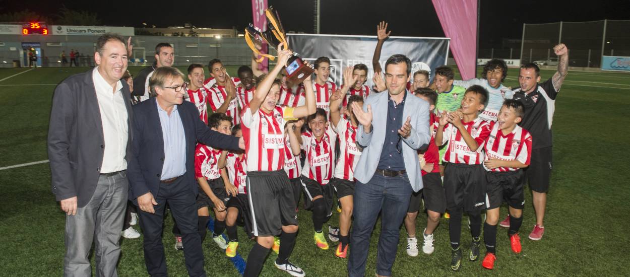 L’Atlètic Segre, campió de la Copa Lleida Infantil