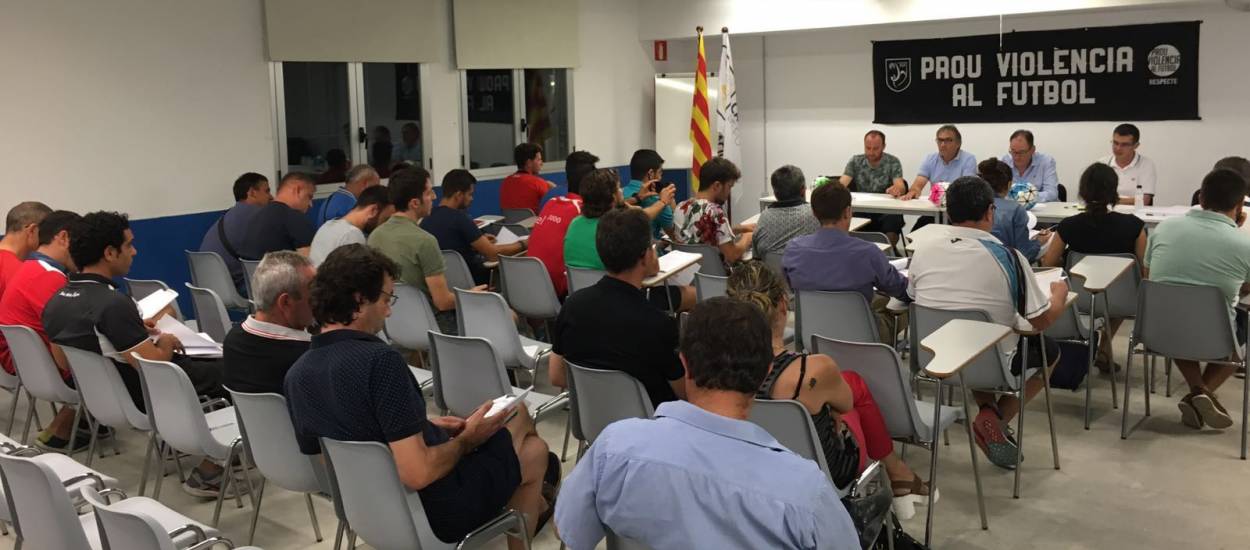 Reunió dels clubs de futbol base de Lleida