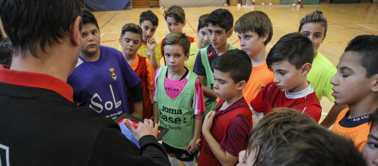 Sessions preparatòries de les seleccions comarcals de futbol sala