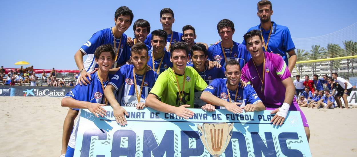 Els juvenils del Vilanova i la Geltrú es proclamen campions de Catalunya