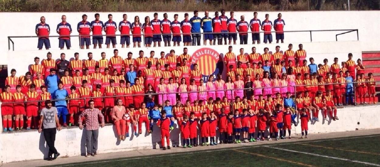 Presentació de l’Escola de Futbol Salesians-Mataró