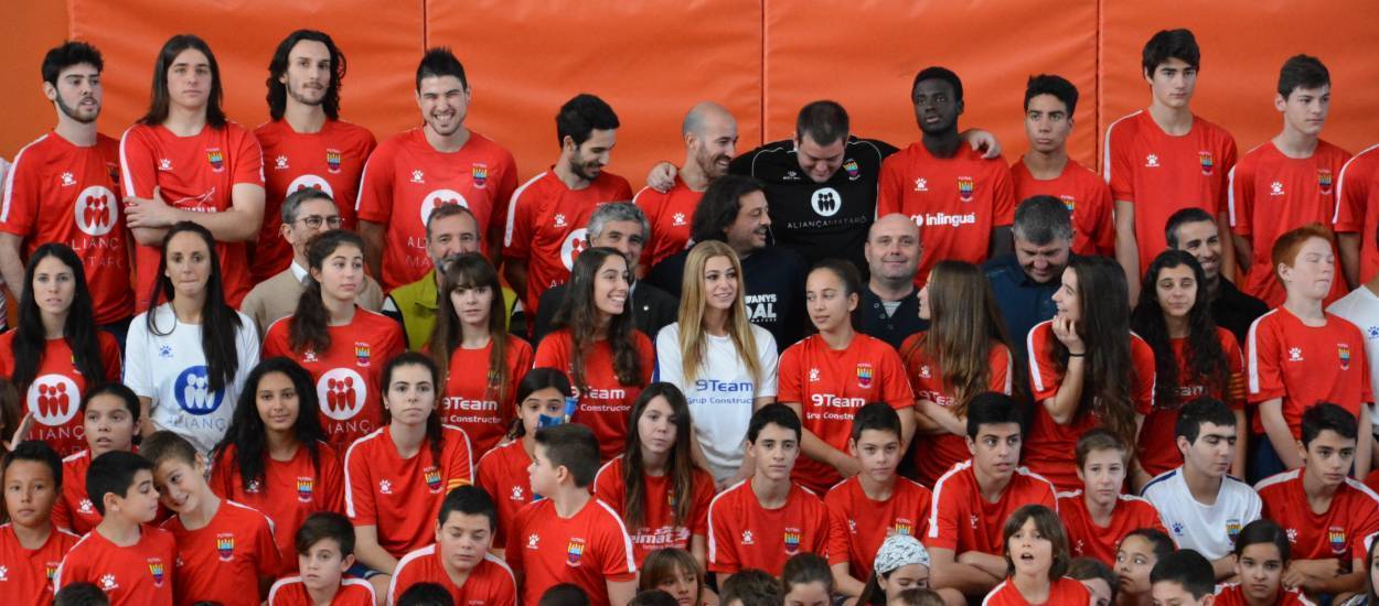 Presentació del CE Futsal Mataró amb 15 anys d'història