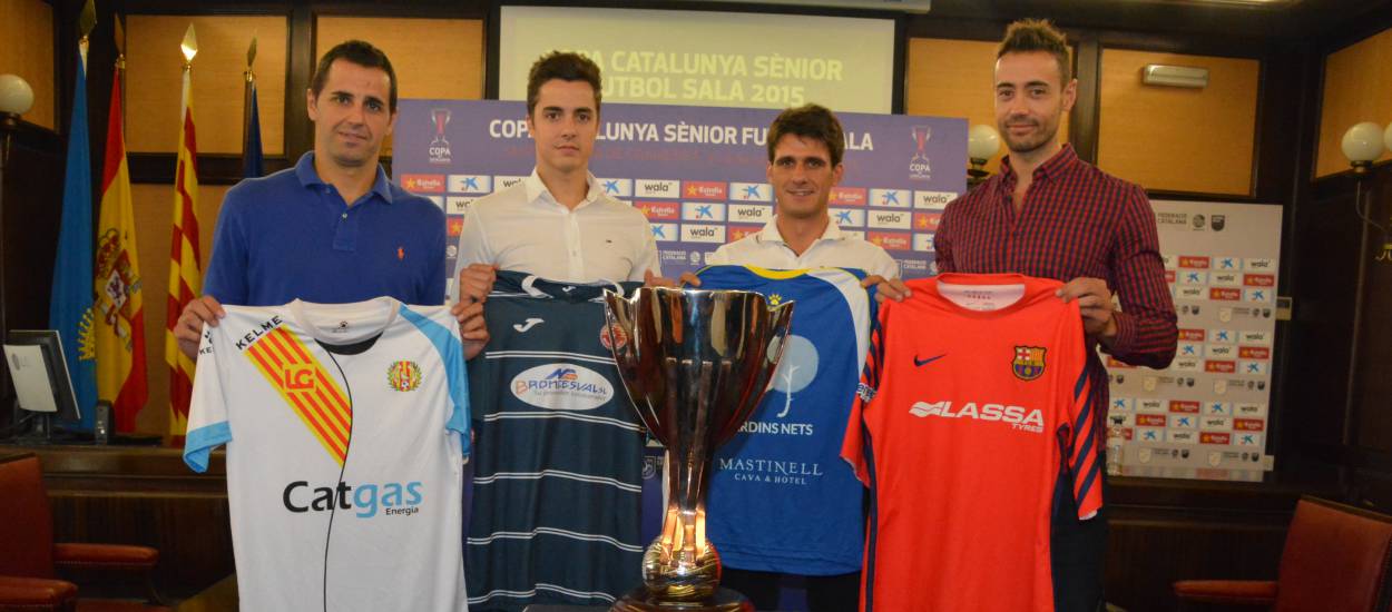 Els quatre equips semifinalistes de la Copa Catalunya