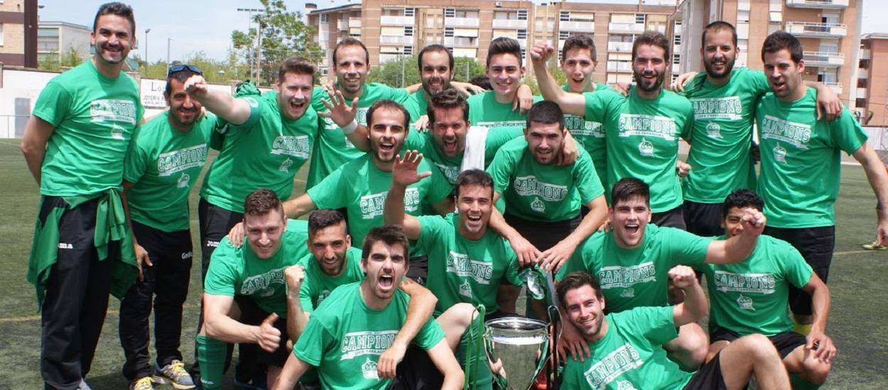El CE Montbrió, campió de la Copa Tarragona de Quarta Catalana