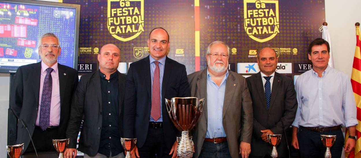 Presentació de la 6a Festa del Futbol Català