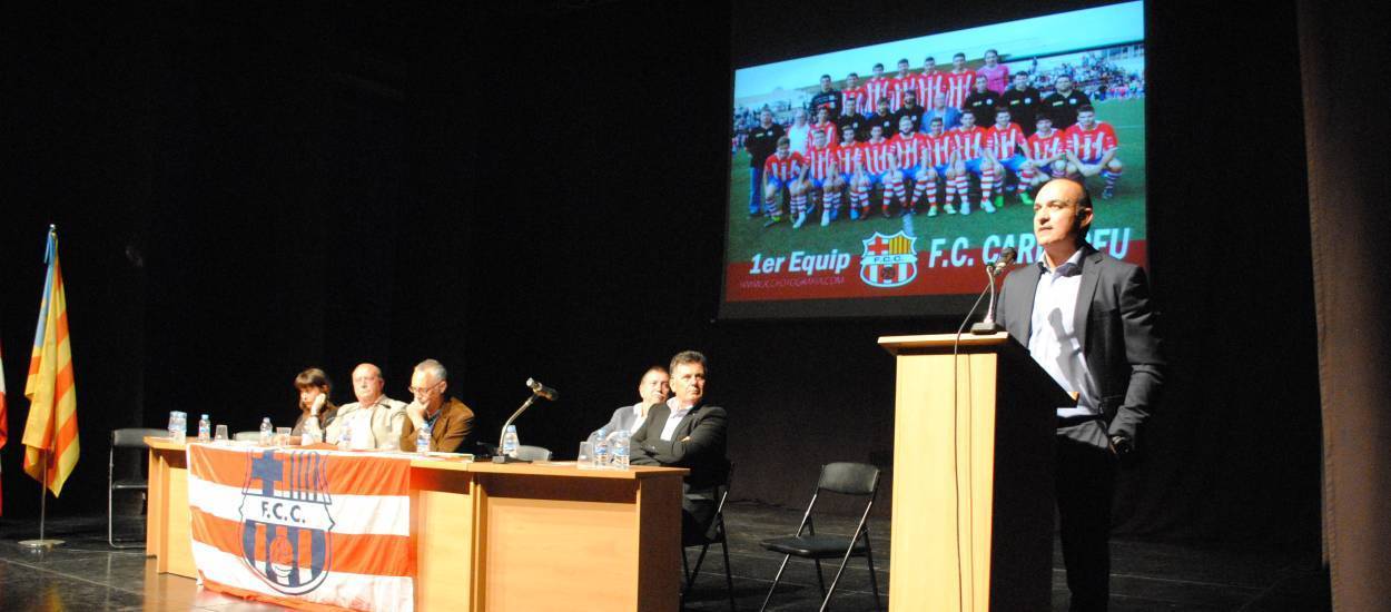 El FC Cardedeu inaugura el seu Centenari