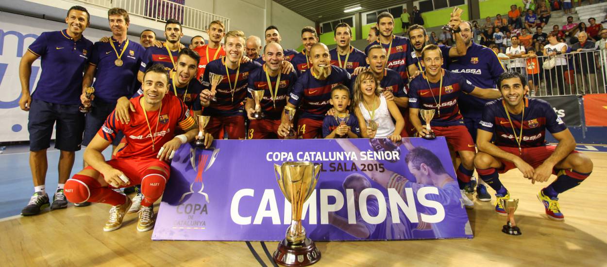 El Barça guanya, per tercer any consecutiu, la Copa Catalunya
