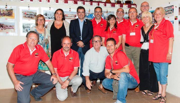 La Delegació del Baix Llobregat amb el CF Pallejà