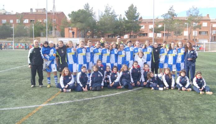 Matinal de futbol femení al CE Sabadell