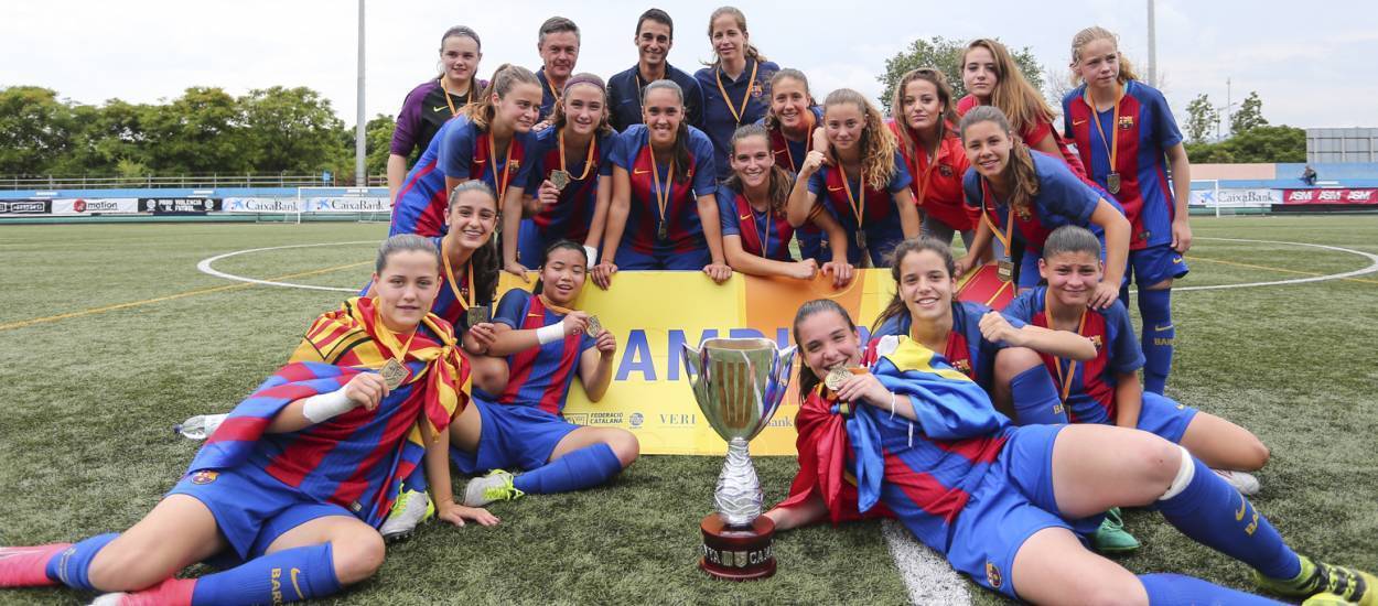 El Barça, de nou, campió de Catalunya Juvenil Cadet femení
