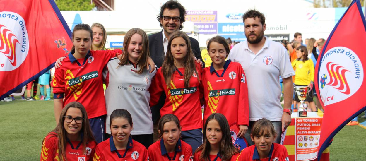 Vilafranca del Penedès acull el 1er Torneig de Futbol Base Femení
