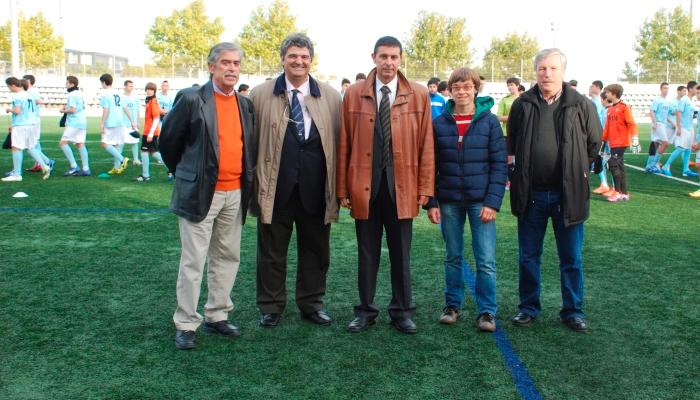 El CF Vilanova presenta els seus equips de la temporada