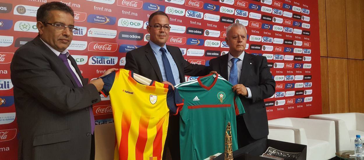 La FCF signa un conveni de col·laboració amb la Federació Marroquina de Futbol