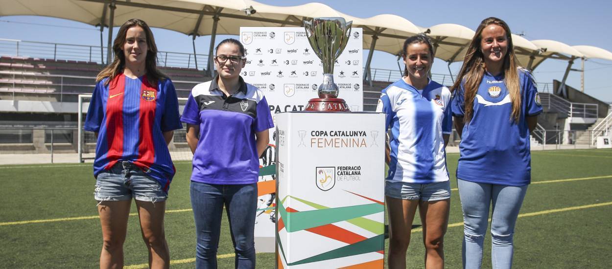 Els protagonistes de la Copa Catalunya Femenina i Amateur